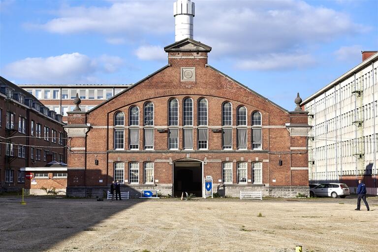 The old Riding School, where horse-riders at the gendarmerie school used to be trained, will become a sustainable food court. © sau-msi.brussels (Reporters)