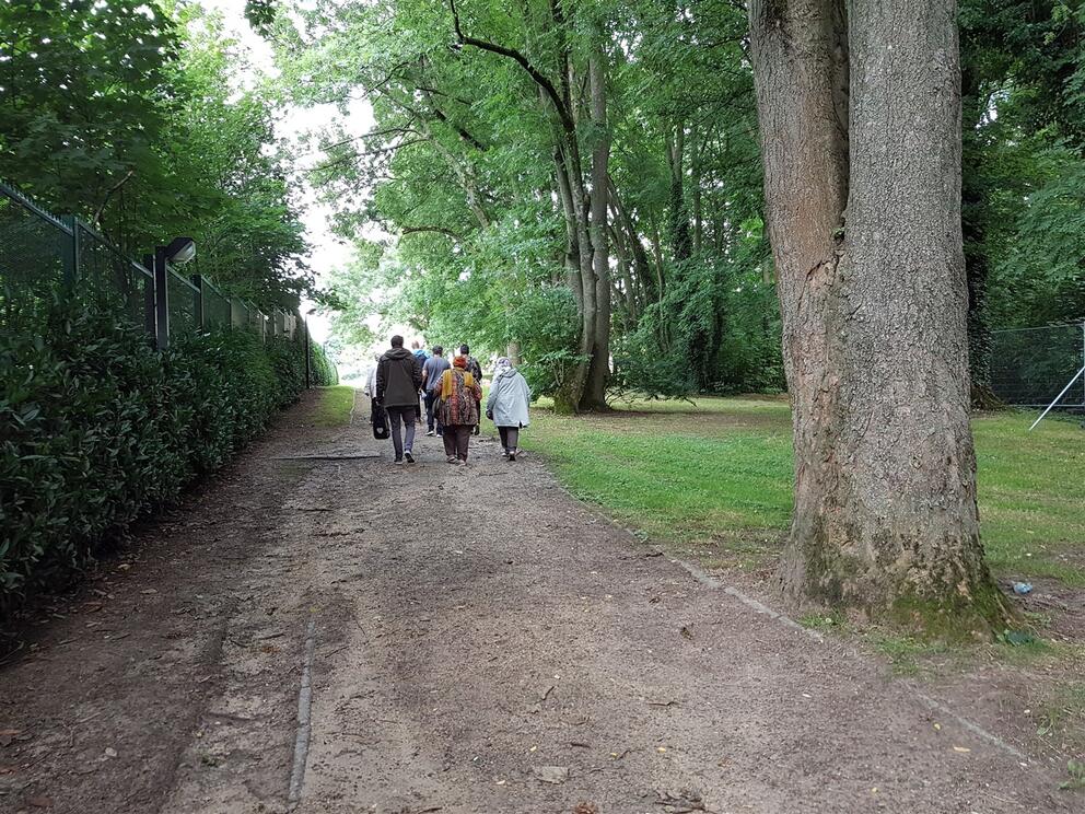 The first opening of Evenepoel Temporary Park to local residents in June 2021. © sau-msi.brussels (P.Sa.) The first opening of Evenepoel Temporary Park to local residents in June 2021. © sau-msi.brussels (P.Sa.)