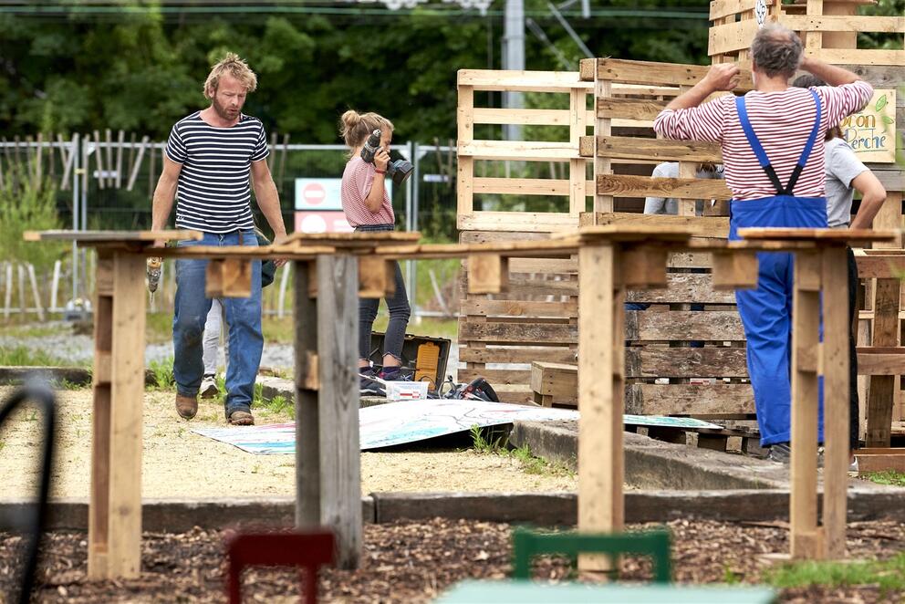 L’Été à Josaphat 2021. © sau-msi.brussels (Reporters)