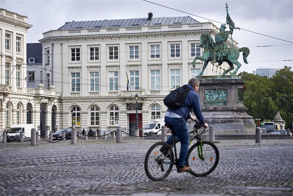The new entrance will be on Place Royale. (© sau-msi.brussels - Reporters)