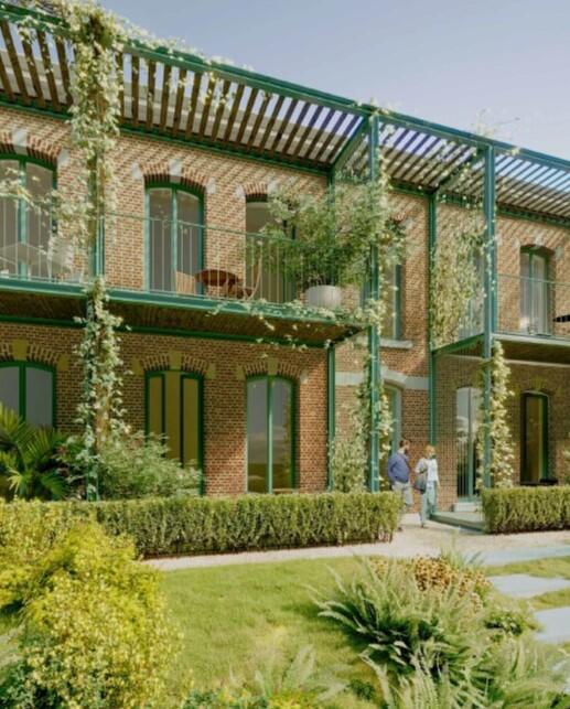 A depiction of the future Clos des Mariés. © Atelier Kempe Thill – Kaderstudio