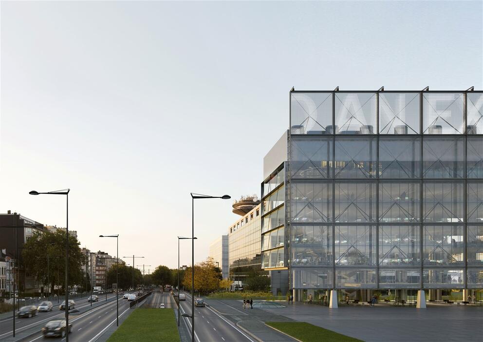  Frame, future media house of mediapark.brussels. 