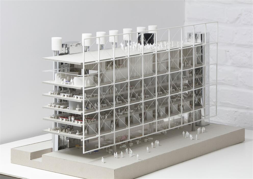  Frame, future media house of mediapark.brussels. 