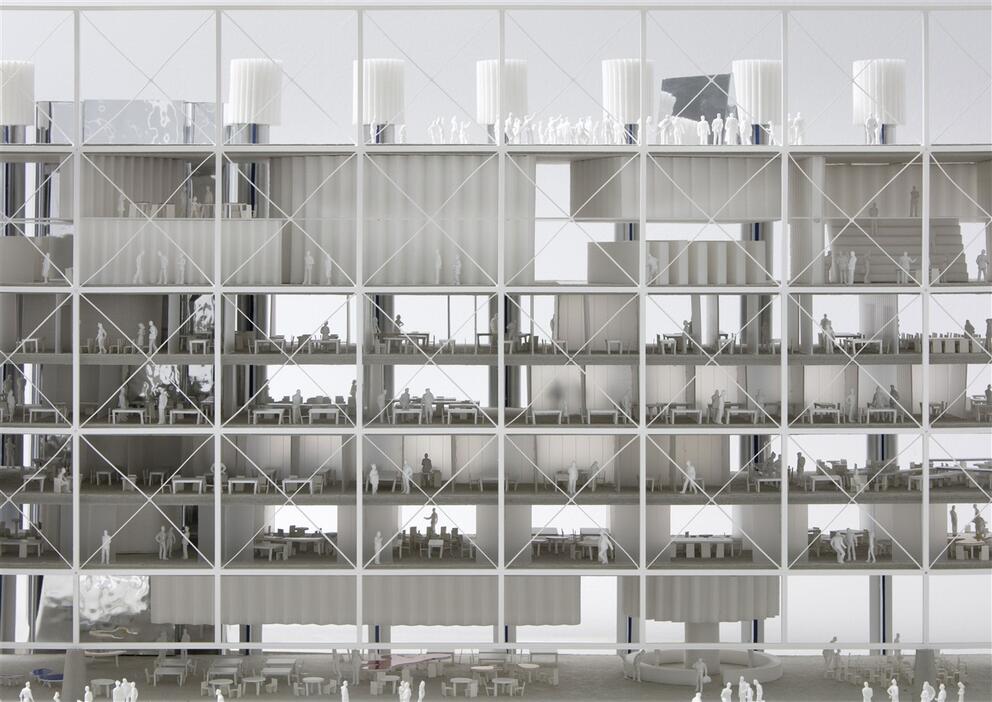  Frame, future media house of mediapark.brussels. 