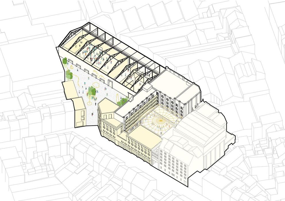How the future project could look. © sau-msi.brussels / MSA-Idea-Origin